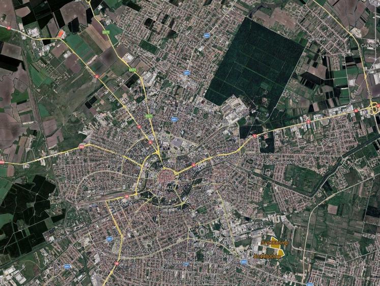 Teren Construcții intravilan de 143500 mp, în Buziașului