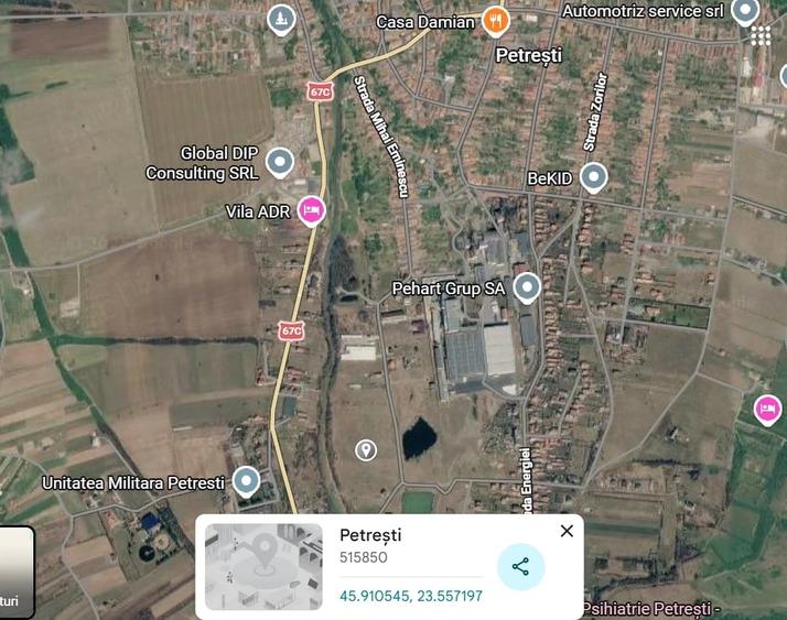 Teren de 1560 mp, în Central