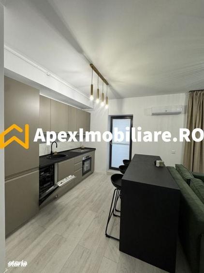 Apartament cu 2 camere, mobilat în Malu Roșu