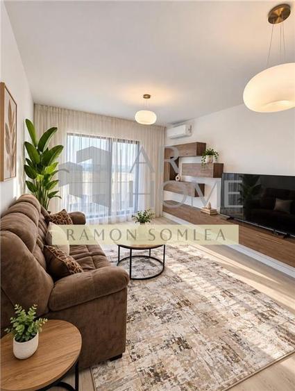 Apartament cu 2 camere decomandat, mobilat în Albert