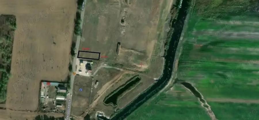 Teren de 1067 mp, în Dunavățu de Jos