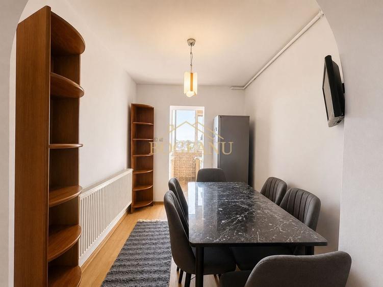 Apartament cu 3 camere decomandat, mobilat în Torontalului