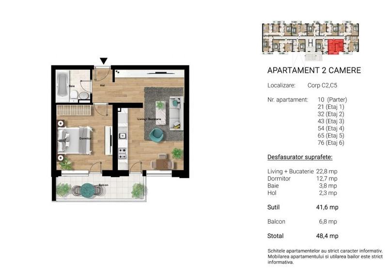 Apartament cu 5 camere în Central