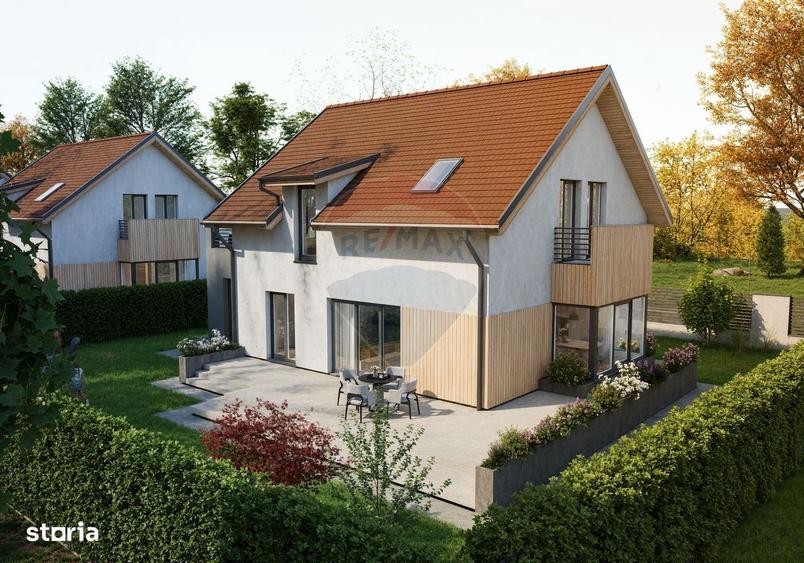 Casă cu 4 camere cu Teren 580 Mp în Stupinii Prejmerului