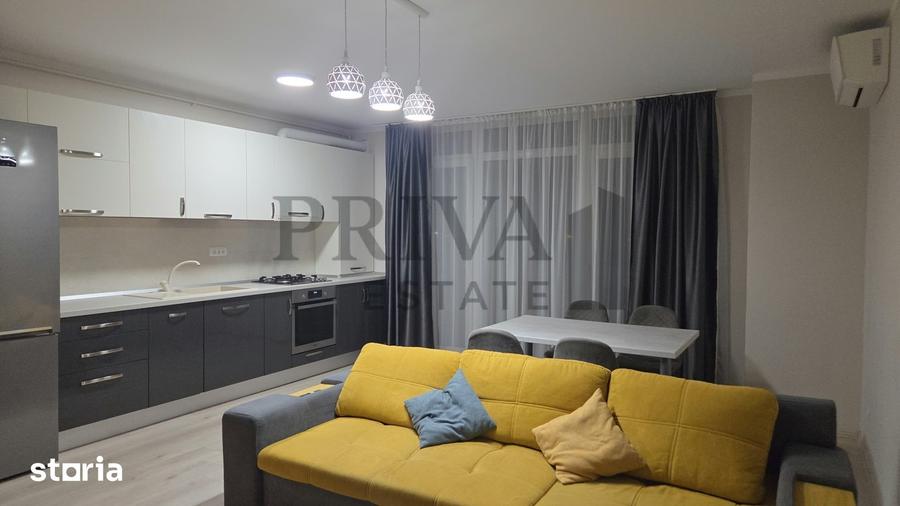 Apartament cu 2 camere, mobilat în Buziașului