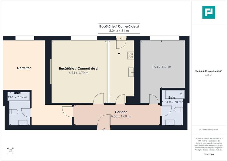 Apartament Premium cu 3 camere | Nusco City Faza 2 - 10