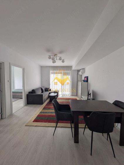 Apartament cu 2 camere semidecomandat, mobilat în Bună Ziua