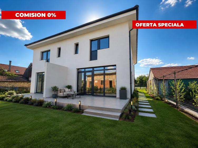 Duplex cu 4 camere cu Canalizare în Moșnița Nouă