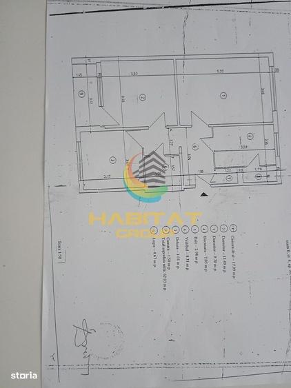 Apartament cu 3 camere decomandat în Central