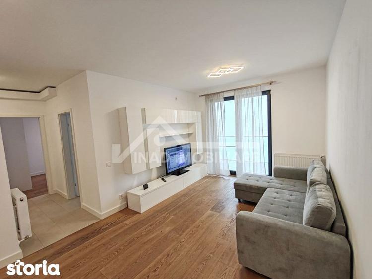 Apartament cu 2 camere, mobilat în Între Lacuri