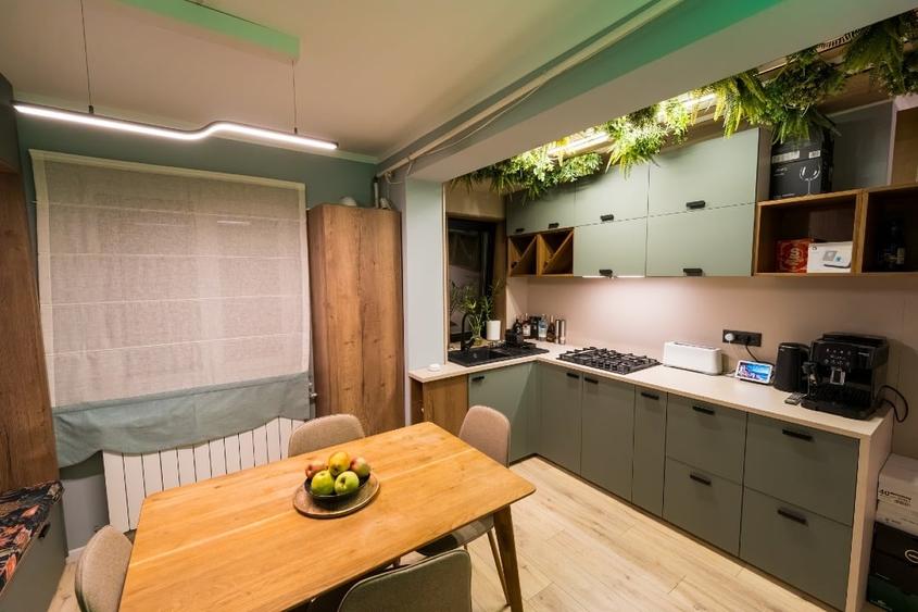 Apartament cu 2 camere semidecomandat, mobilat în Central