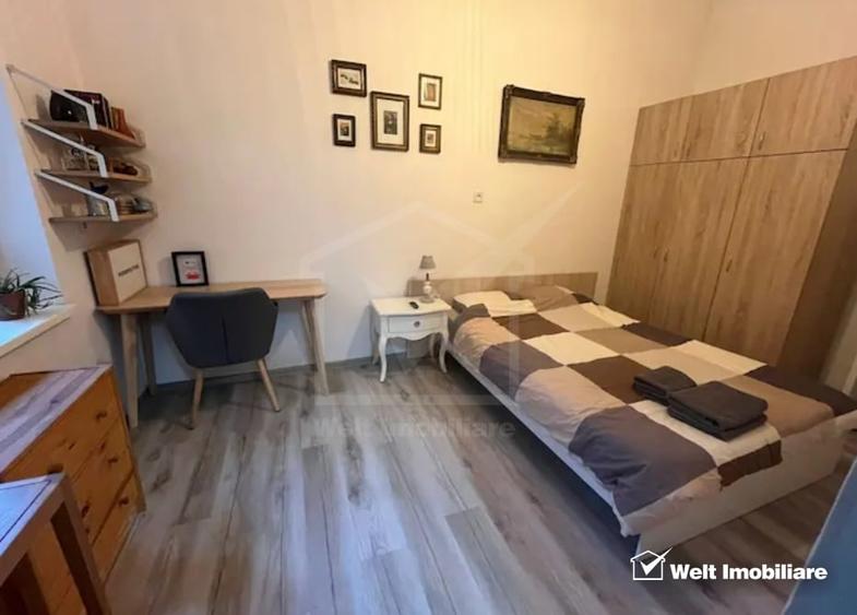 Apartament cu 2 camere semidecomandat, mobilat în Central
