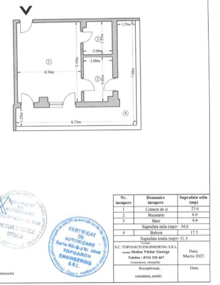 Garsoniera + Parcare subterana Bloc 2023 metrou Preciziei sector 6 - 12