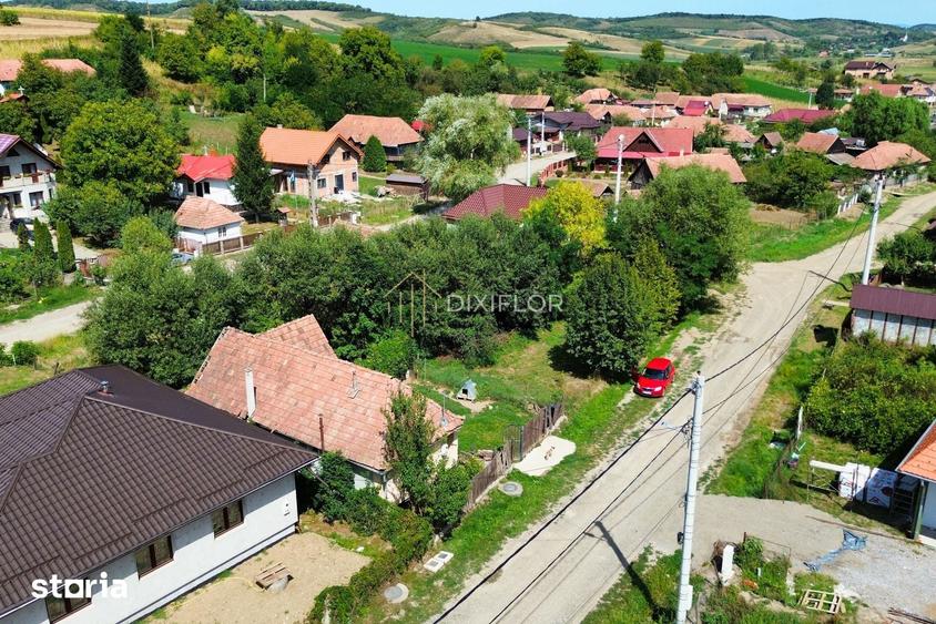 Casă cu 2 camere decomandat cu Teren 500 Mp în Sângeorgiu de Mureș