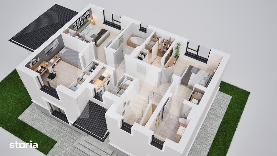 Casa individuala 5 camere in cartier nou ?ura Mica - 7