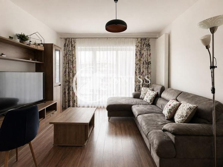 Apartament cu 2 camere semidecomandat, mobilat în Bună Ziua