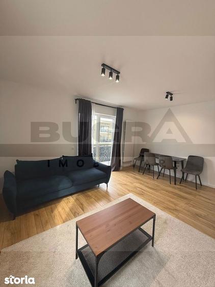 Apartament cu 2 camere decomandat, mobilat în Borhanci
