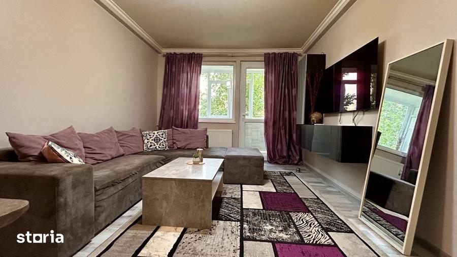 Apartament cu 2 camere semidecomandat în Central