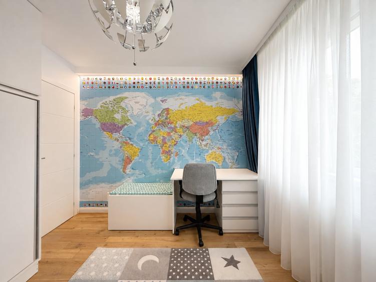 Apartament cu 3 camere semidecomandat, mobilat în Dristor