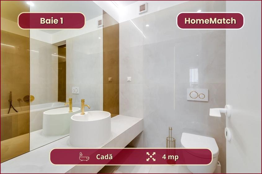 Apartament cu 3 camere decomandat, mobilat în Pipera
