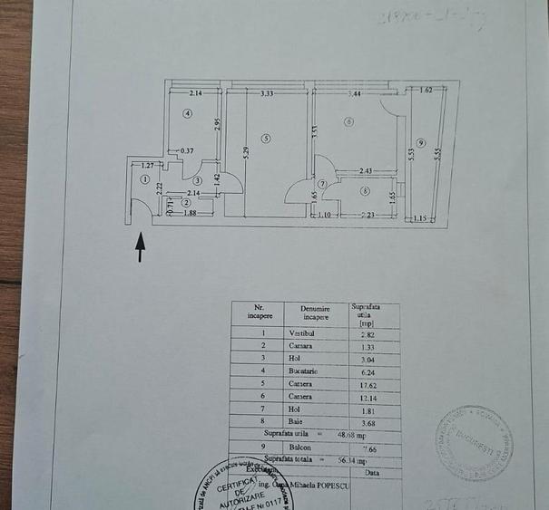 Apartament cu 2 camere semidecomandat în Titan — fotografia 1