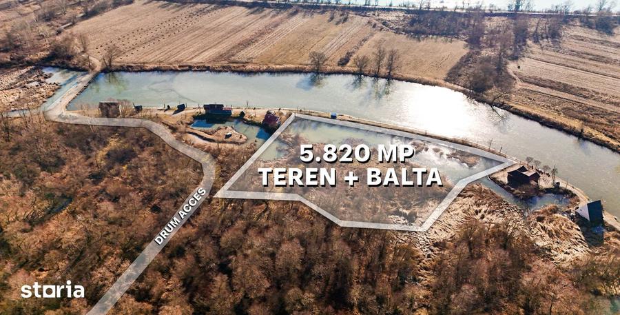 Teren de 5820 mp, în Porumbacu de Jos