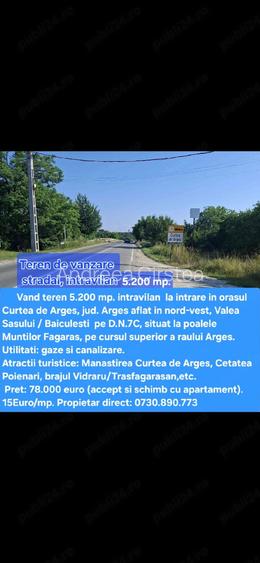 teren de vanzare Curtea de Arges