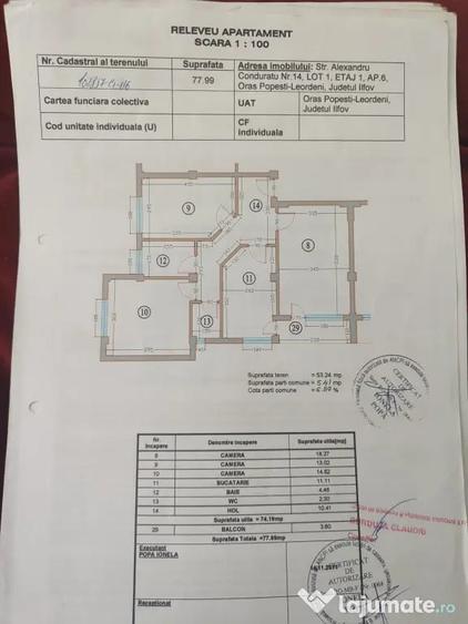 Apartament 3 camere Popesti Leordeni - 4