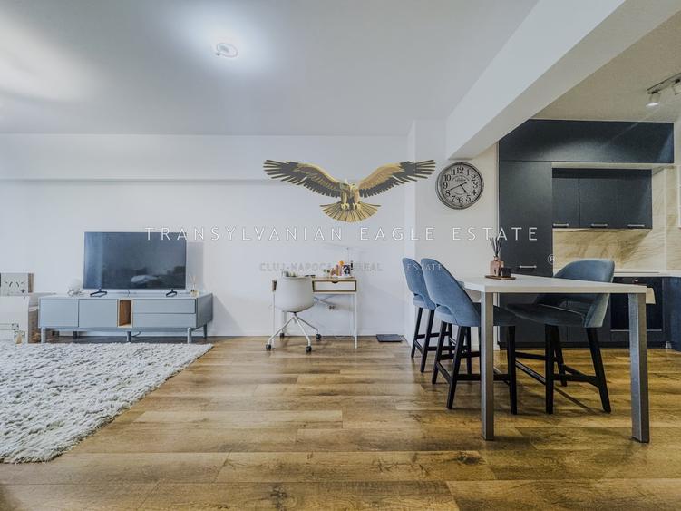 Apartament cu 2 camere semidecomandat, mobilat în Gheorgheni