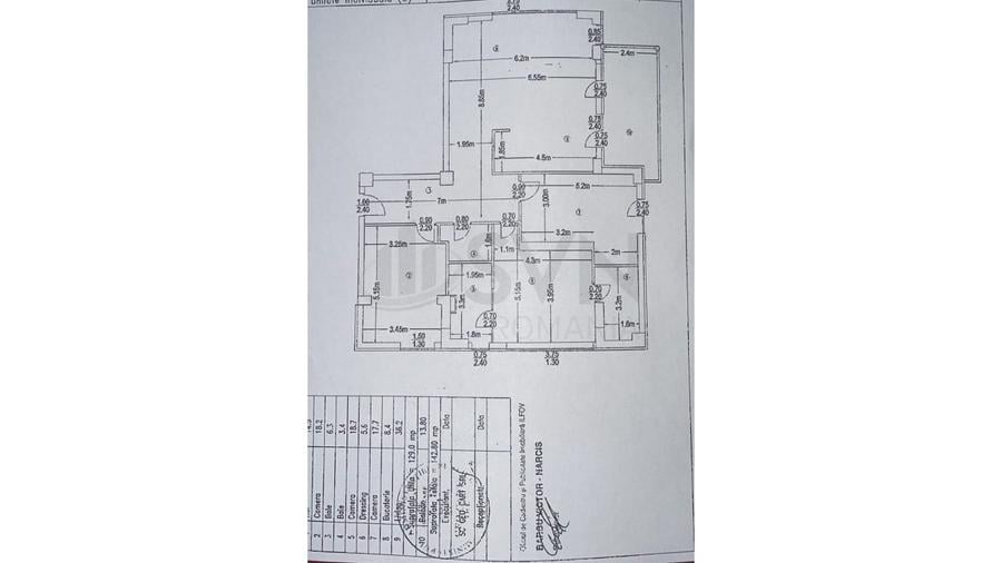 Apartament cu 4 camere decomandat, mobilat în Nord