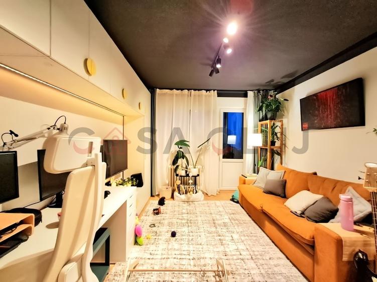 Apartament cu 2 camere semidecomandat, mobilat în Mănăștur — fotografia 2