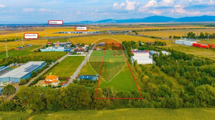 Teren Construcții intravilan de 11769 mp, în Sânpetru