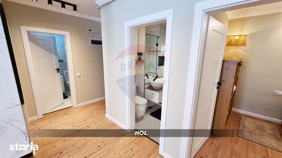 Apartament cu 3 camere, mobilat în Săsar