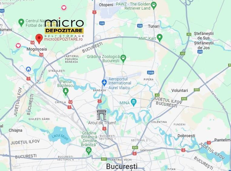 Birou, de 25 mp, în Mogoșoaia