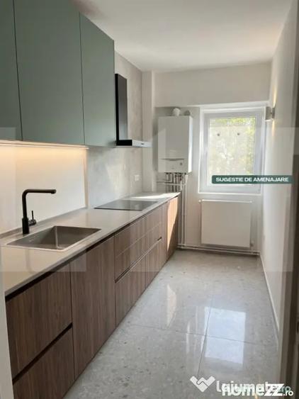 Apartament cu 2 camere decomandat în Central