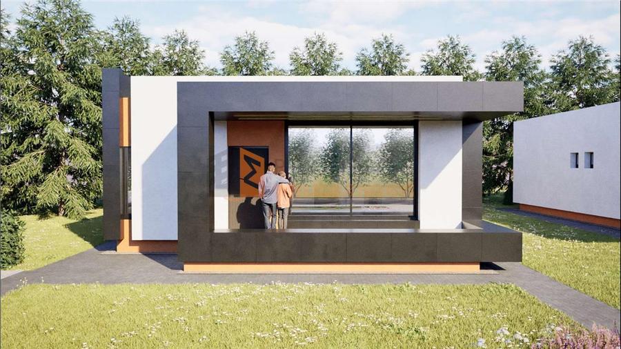 Casă individuală cu 3 camere cu Teren 460 Mp în Gura Câlnăului