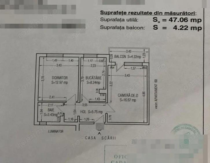 Apartament cu 2 camere decomandat, mobilat în Tomis Nord