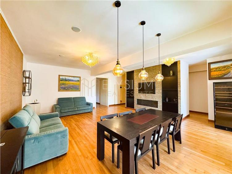 Apartament cu 4 camere decomandat, mobilat în Herăstrău