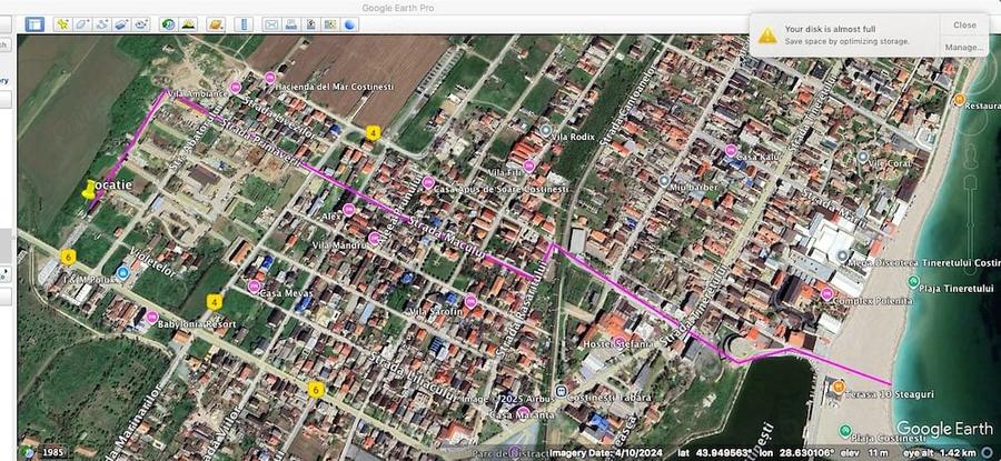 Teren de 494 mp, în Central