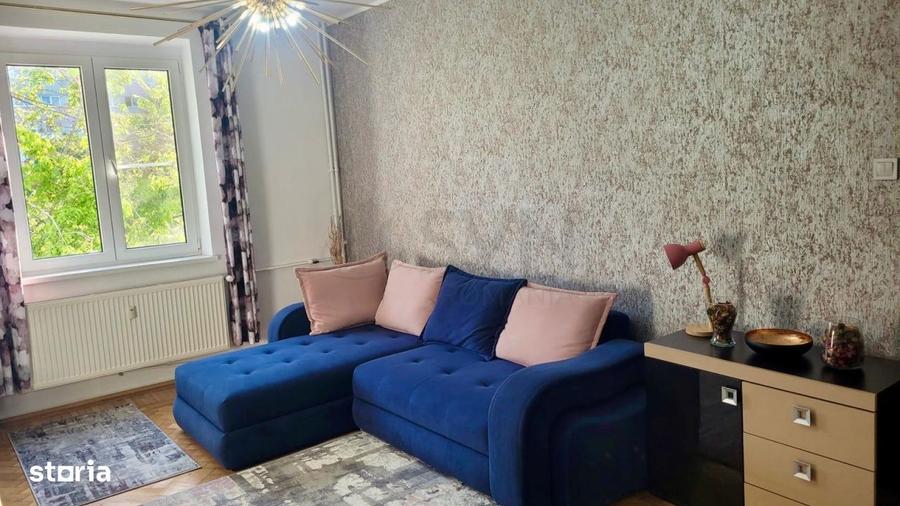 Apartament cu 2 camere, mobilat în Bucureștii Noi