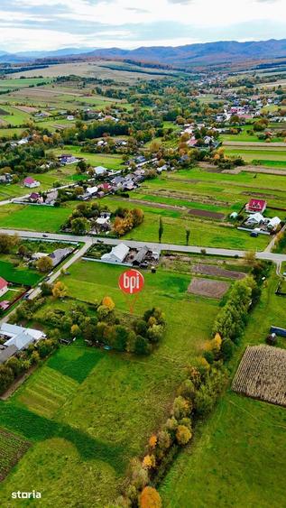 Teren de 4300 mp, în Brusturi