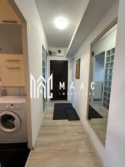 Apartament cu 2 camere nedecomandat, mobilat în Mihai Viteazul