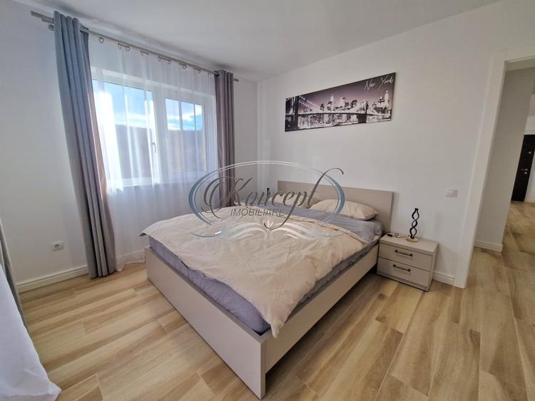 Apartament cu 4 camere semidecomandat, mobilat în Borhanci