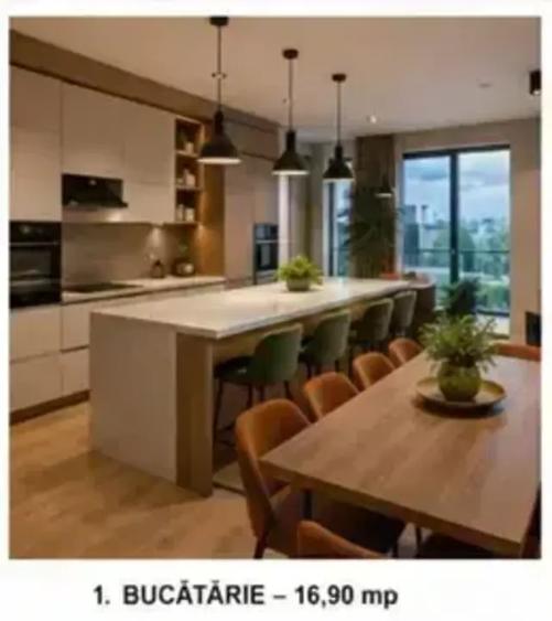 Penthouse cu 3 camere decomandat în Dacia
