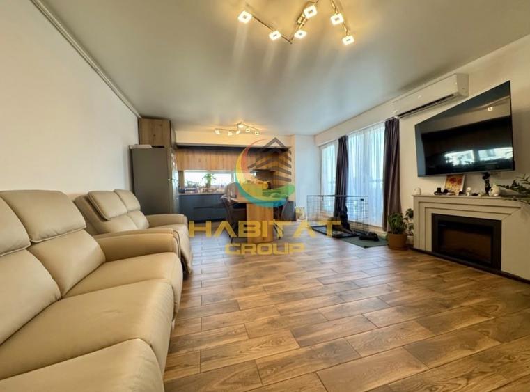 Apartament cu 4 camere semidecomandat, mobilat în Parcul Carol