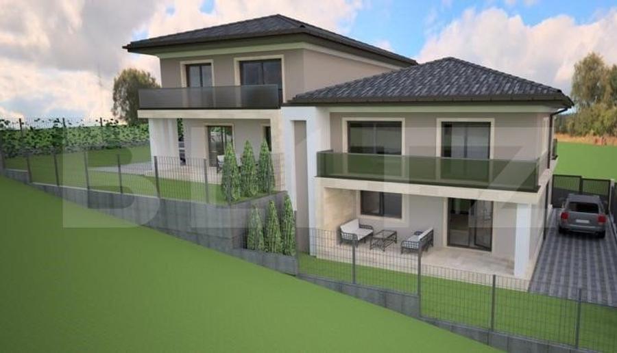 Duplex cu 6 camere cu Canalizare în Luna de Sus