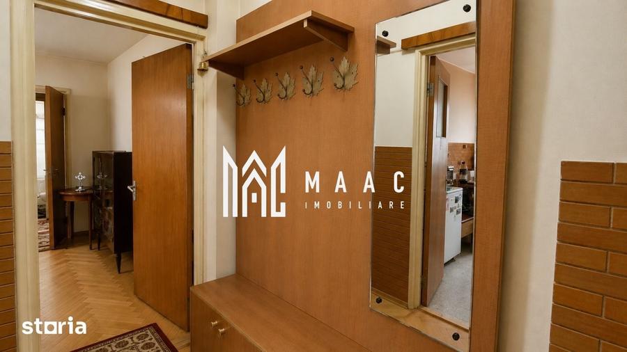 Apartament cu 2 camere semidecomandat, mobilat în Mihai Viteazul