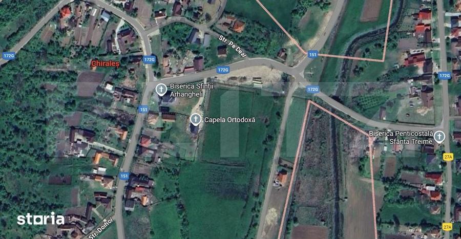 Teren de 2000 mp, în Lechința