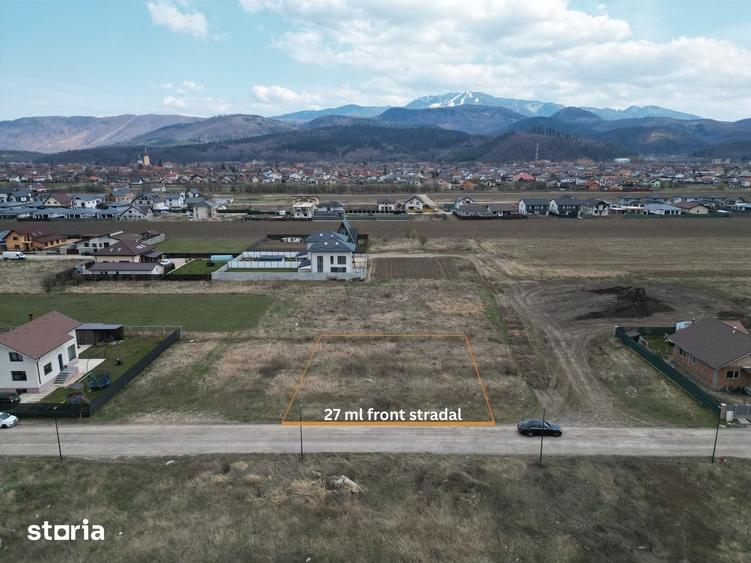 Teren de 839 mp, în Cristian