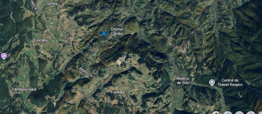 Teren extravilan de 3750 mp, în Moieciu de Jos